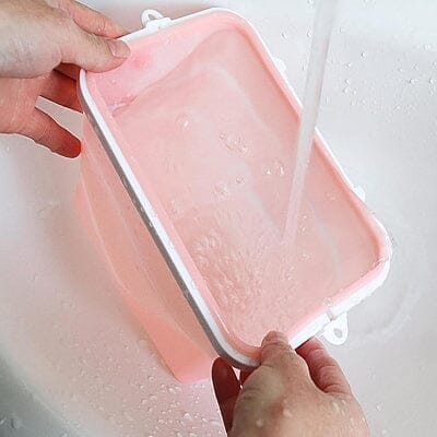 Boite conservation alimentaire - NewSiliconeLunchBox™ - Rose