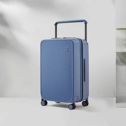 Valise de Voyage - WideRollTravelCase™ - Bleu