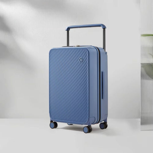 Valise de Voyage - WideRollTravelCase™ - Bleu