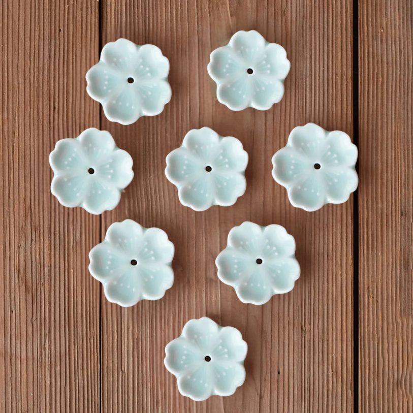 Porte Encens - SakuraZen™ - Blanc Givré