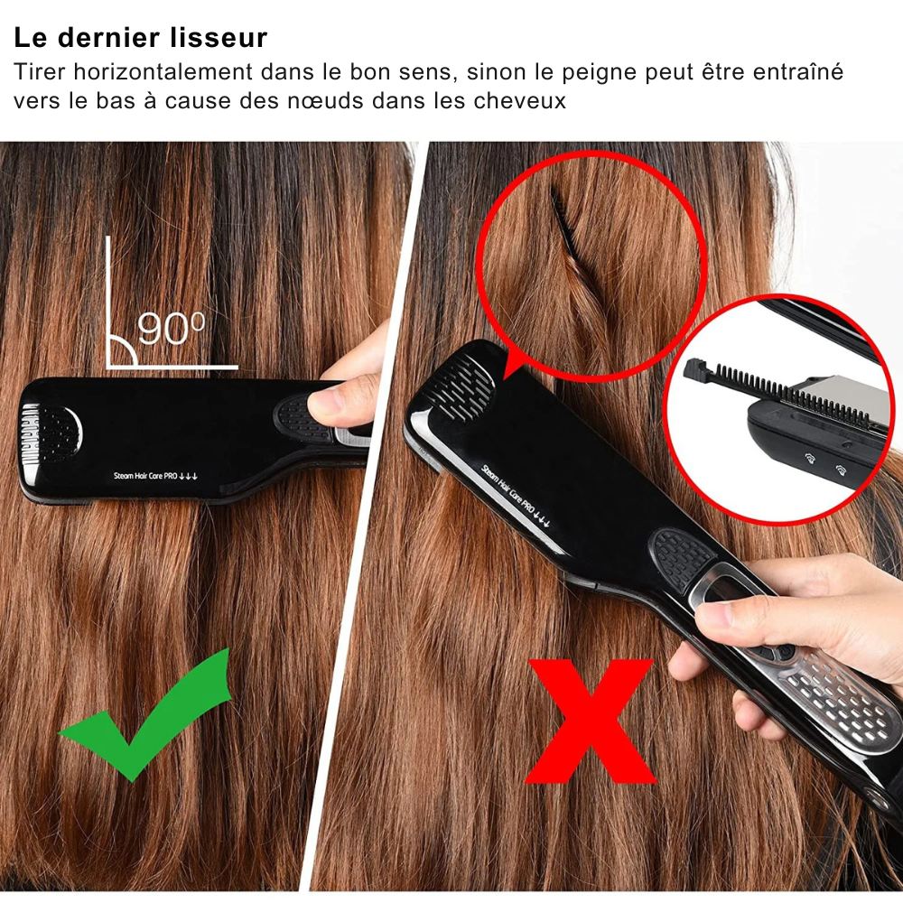 Lisseur Vapeur - SteamBrush™
