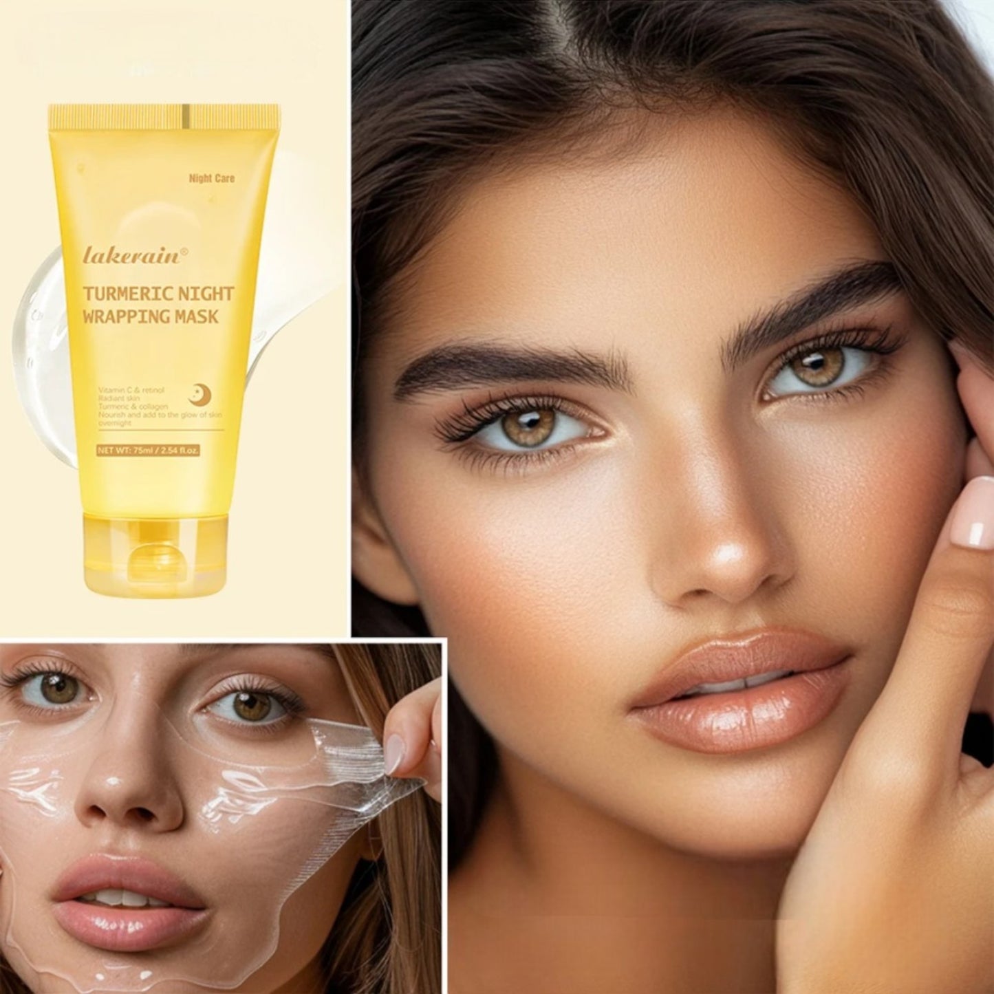 Masque Peel Off - SilkNightMask™ - Curcuma