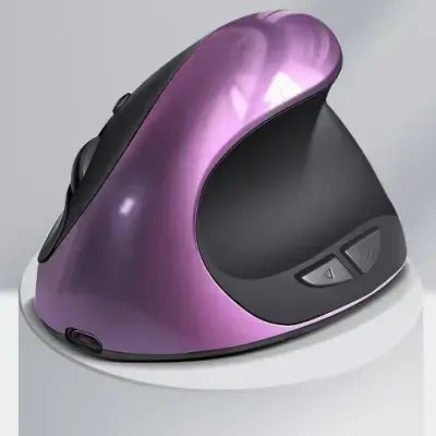 Souris ergonomique sans fil - ErgonomicMouse™ - Mauve