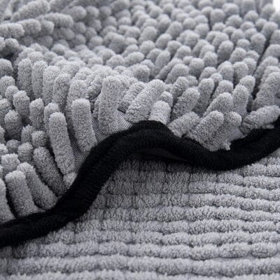 Peignoir pour Chien - SoftDogTowel™ - Gris