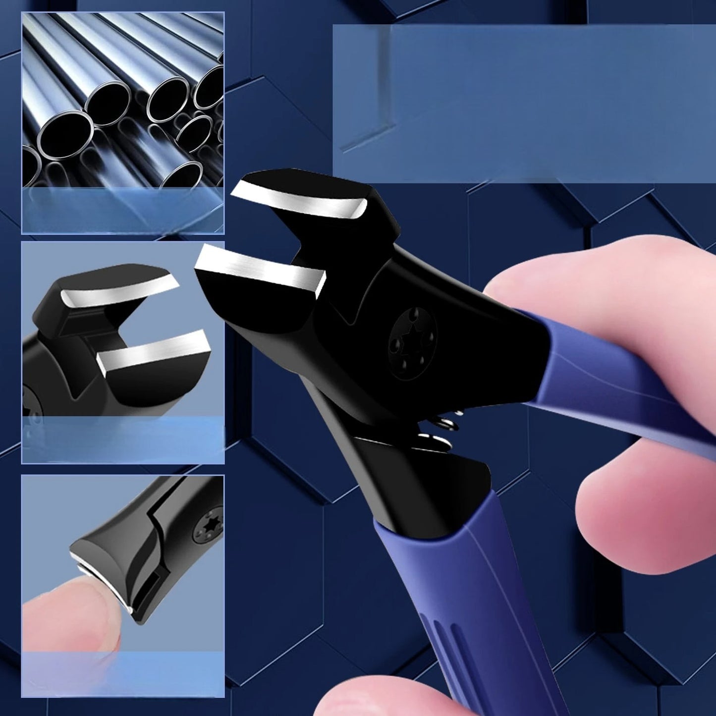 Coupe Ongle - ThickNailCut™ - Bleu