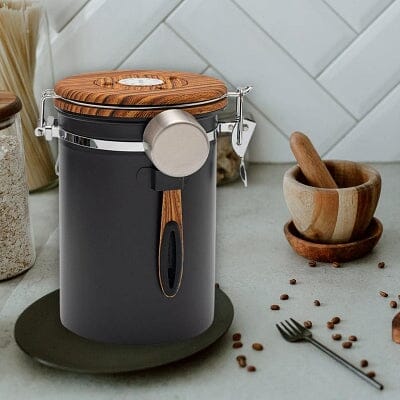 Récipient hermétique - FoodJarStorage™ - Noir