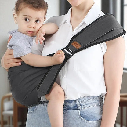 Porte-bébé - HipNest™ - Gris Foncé