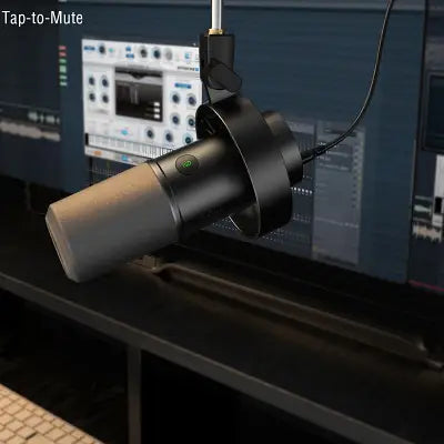 Microphone usb - DynamicMicrophone™ - Noir