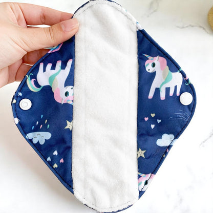 Serviette Hygiénique Lavable - EcoReusablePads™ - Licorne