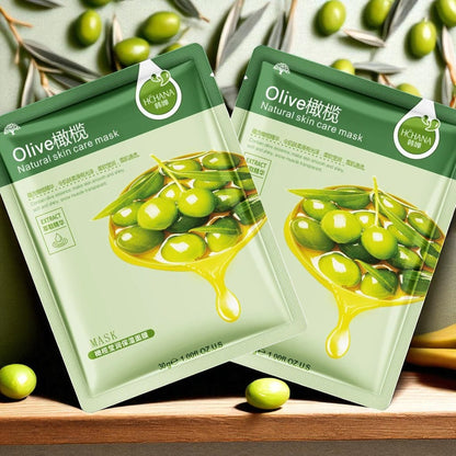 Masque Facial - GlowSkinSheet™ - Olive