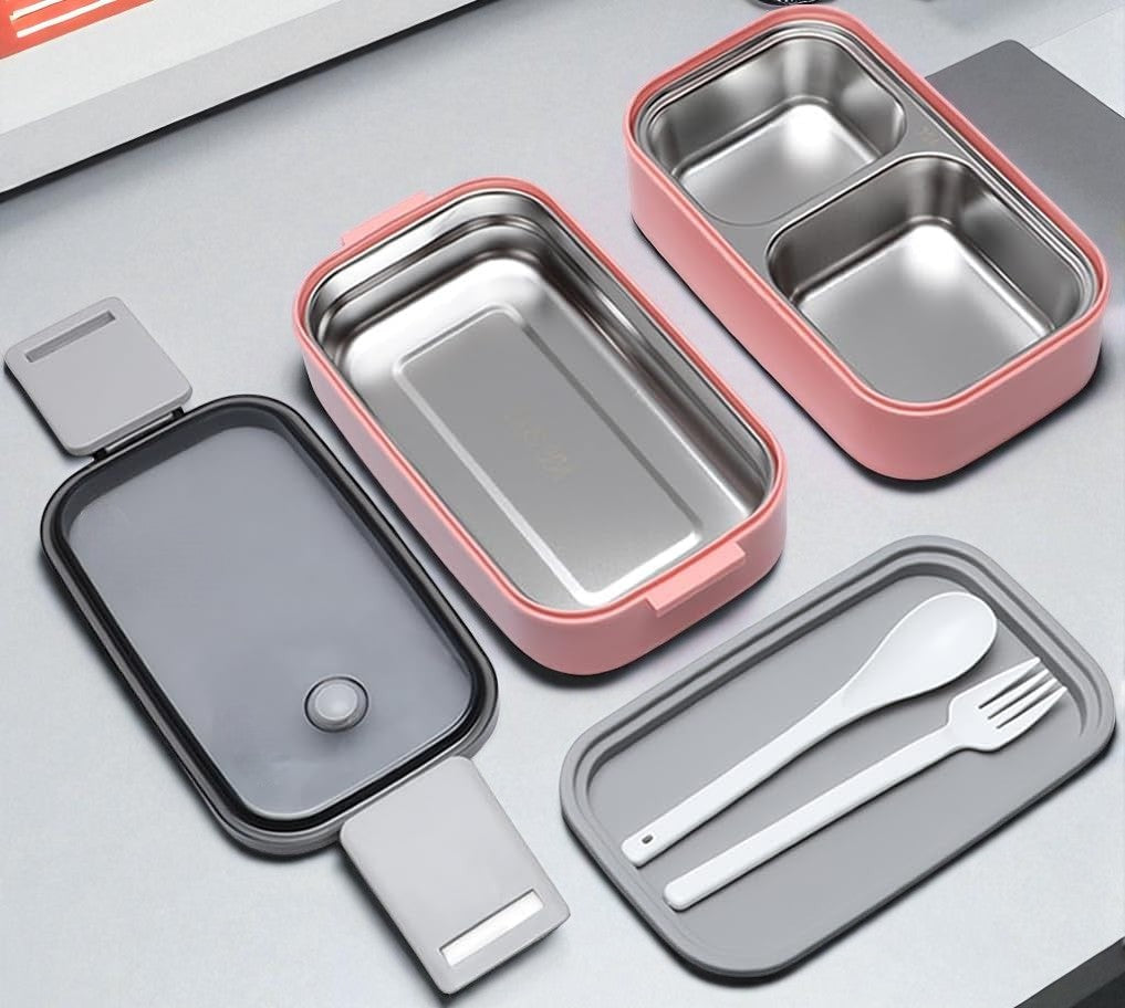 Lunch Box - InoxLunchMate™ - Rose