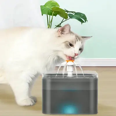 Fontaine à Eau pour Chat - SilentPetFountain™ - Gris