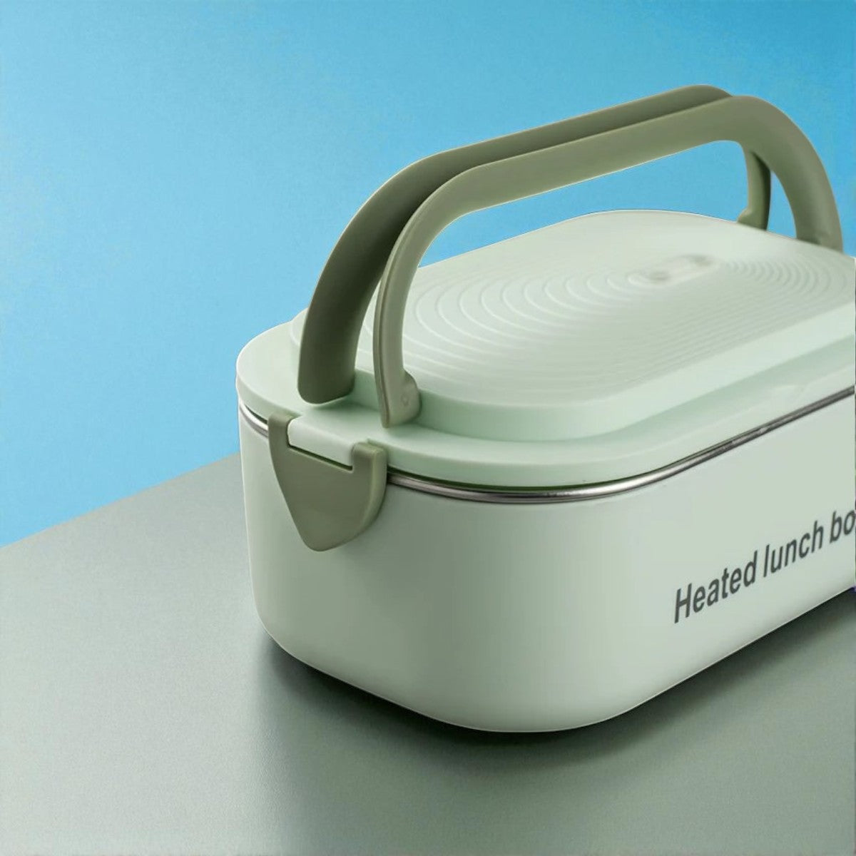 Lunch Box Chauffante - InoxHeatMeal™ - Vert