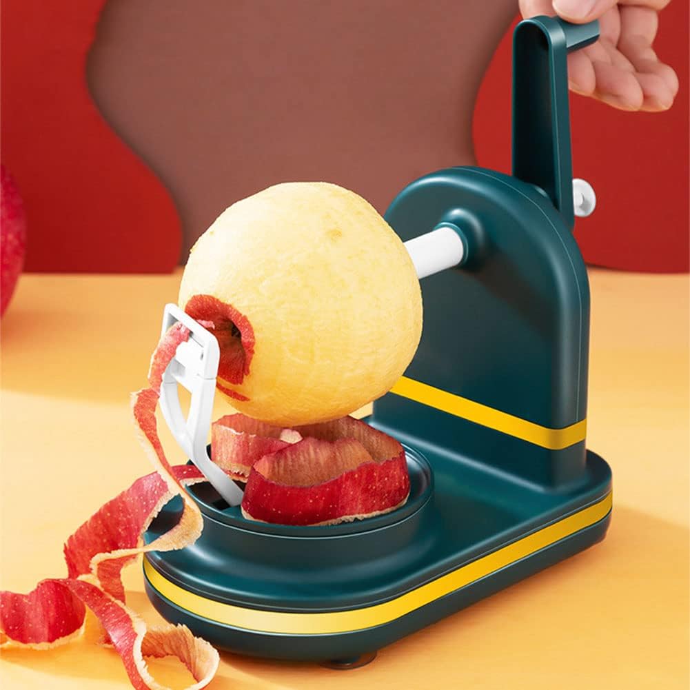 Éplucheur à Pommes - TwistPeelPro™ - Vert Foncé