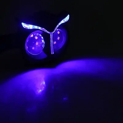 Clignotant moto led - OwlMotoLED™ - Jaune&Bleu