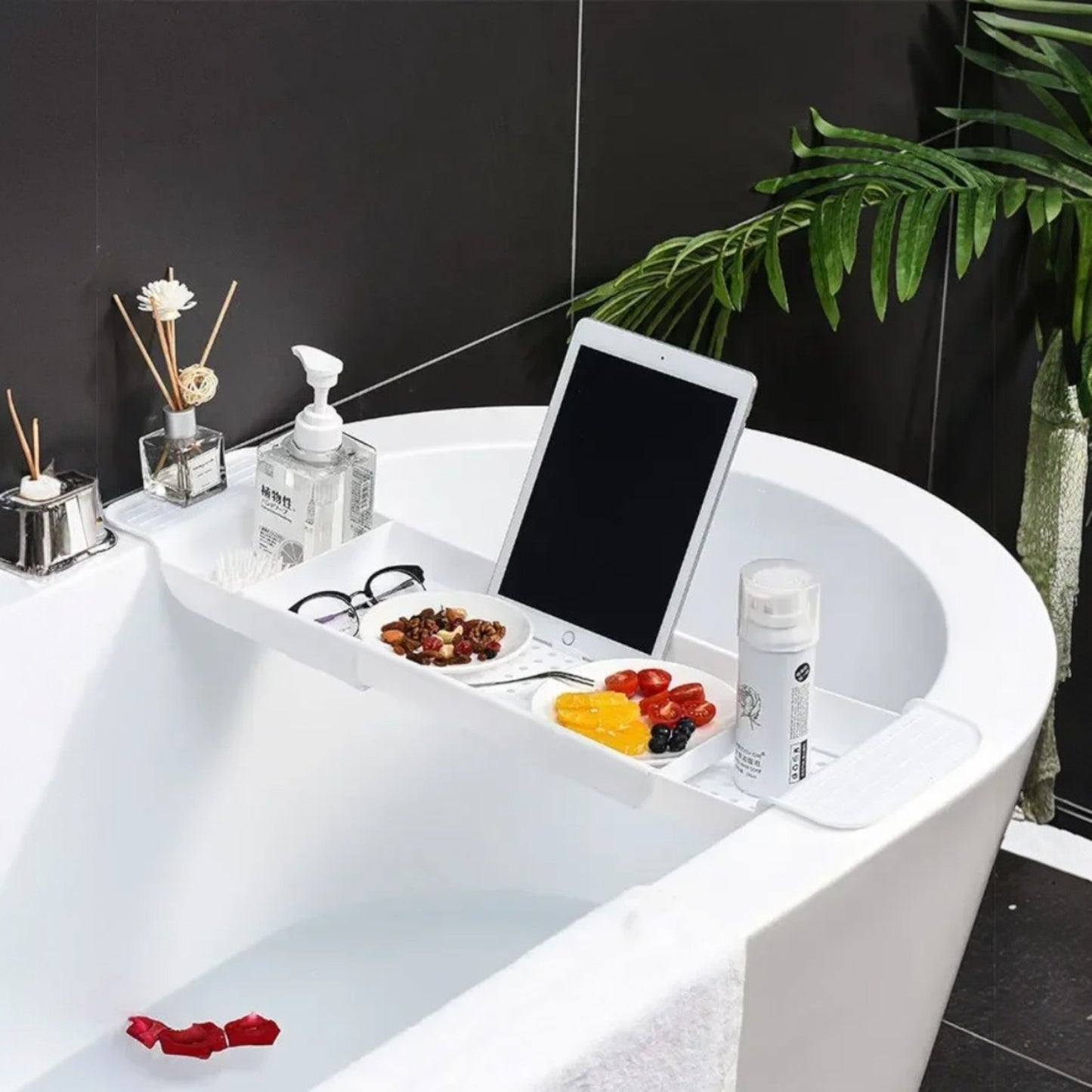 Plateau pour Baignoire - FlexiBathTray™ - Blanc