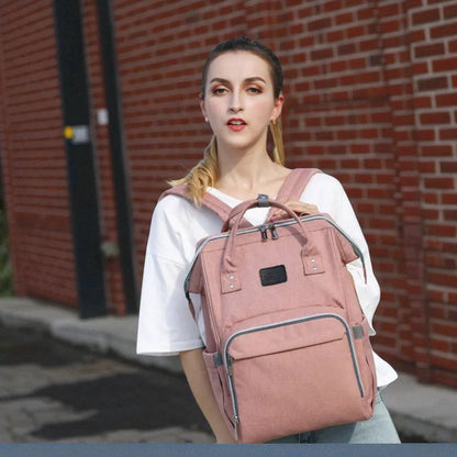 Sac à Langer - MummyGoPack™ - Rose
