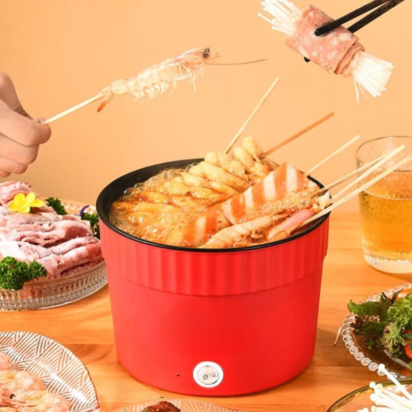 Wok Électrique - CookWok™ - Rouge