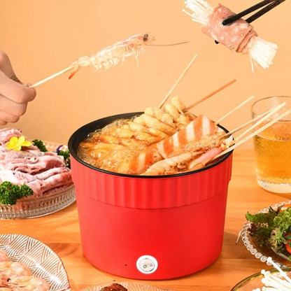 Wok Électrique - CookWok™ - Rouge