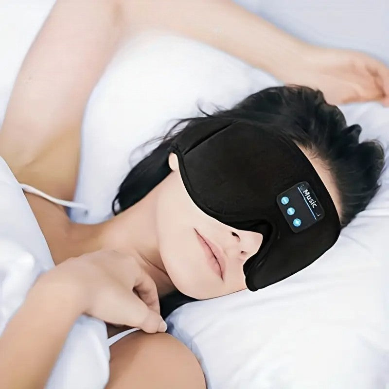 Masque de Sommeil - SleepTune™ - Noir