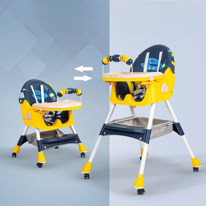 CHAISE POUR BEBE - GrowSeat™ - Jaune & Bleu