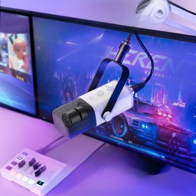 Microphone usb - GamingMic™ - Blanc