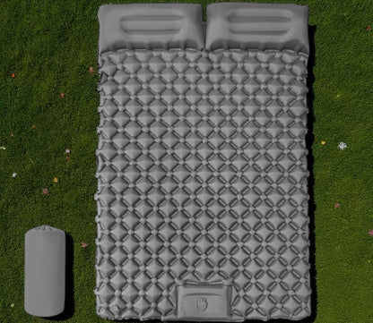 Matelas Gonflable - LiteDoubleMattress™ - Gris
