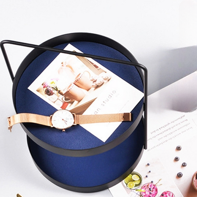 Présentoir à Bijoux - NordicJewelryStand™ - Rond Bleu