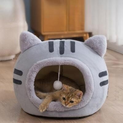 Lit pour Chat - MeowNest™ - Gris