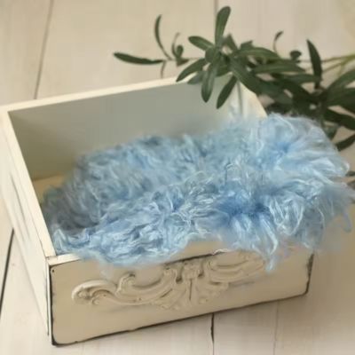 Couverture en Laine - WoolBabyProp™ - Bleu Clair