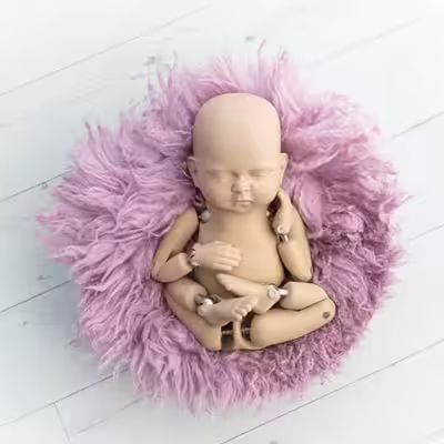 Couverture en Laine - WoolBabyProp™ - Violet