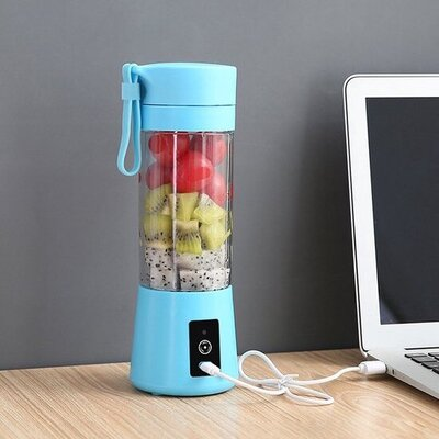 Blender Portable - MiniPortablePress™ - Bleu