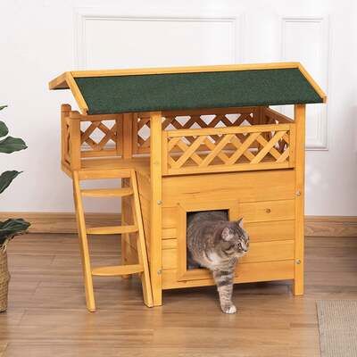 Maison Chat - WoodCatHouse™