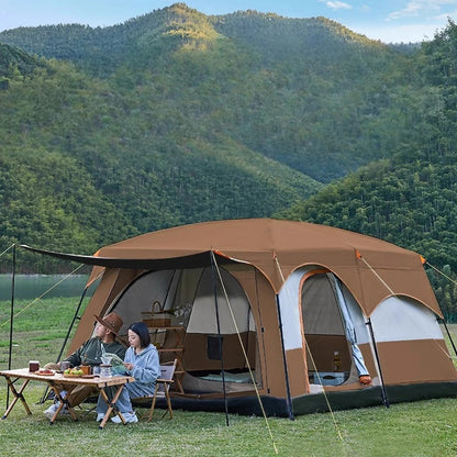 Tente de Camping - AllSeasonTent™ - Marron