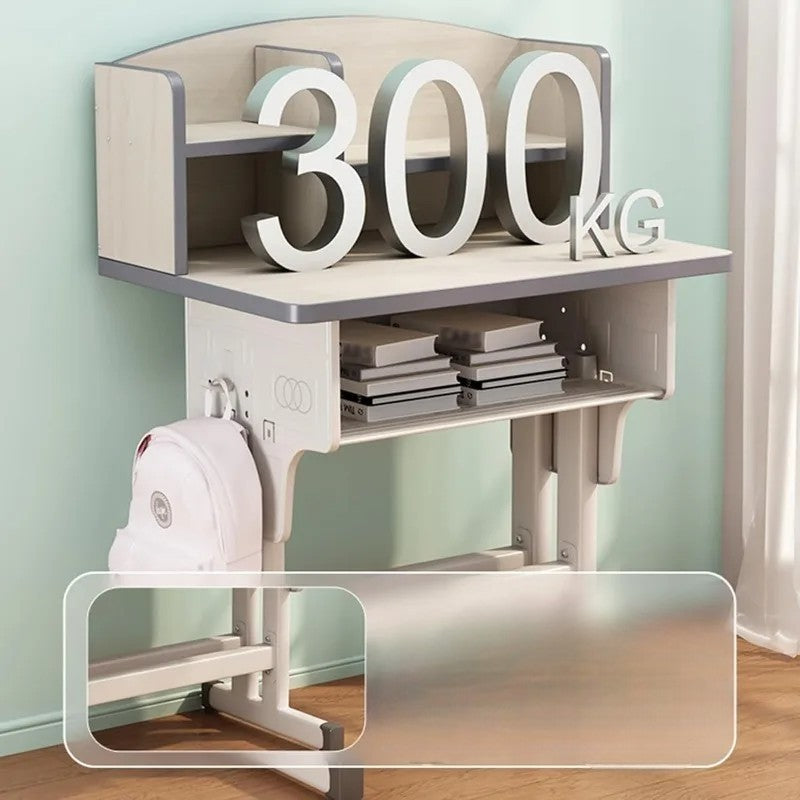 Bureau pour Enfant - GrowStudySet™ - Bibliothèque Beige