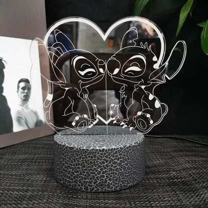 Veilleuse LED - StitchDream™ - Duo Amoureux