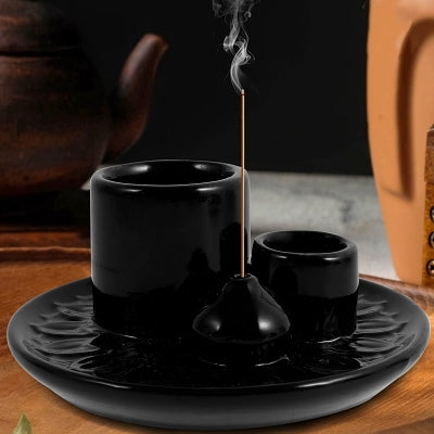 Porte encens - NewIncenseBurner™ - Noir
