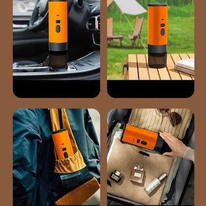 Machine à Café Portable - TravelCafePress™ - Orange