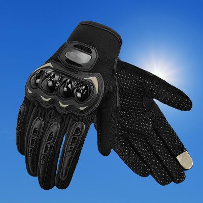 MotorcycleGloves™ - Noir