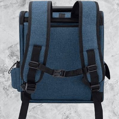 Sac transport chien - DogShoulderedBag™ - Bleu