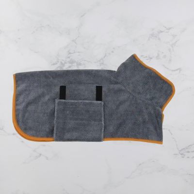 Peignoir pour Chien - DogDryingTowel™ - Gris