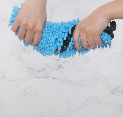 Peignoir pour Chien - SoftDogTowel™ - Bleu