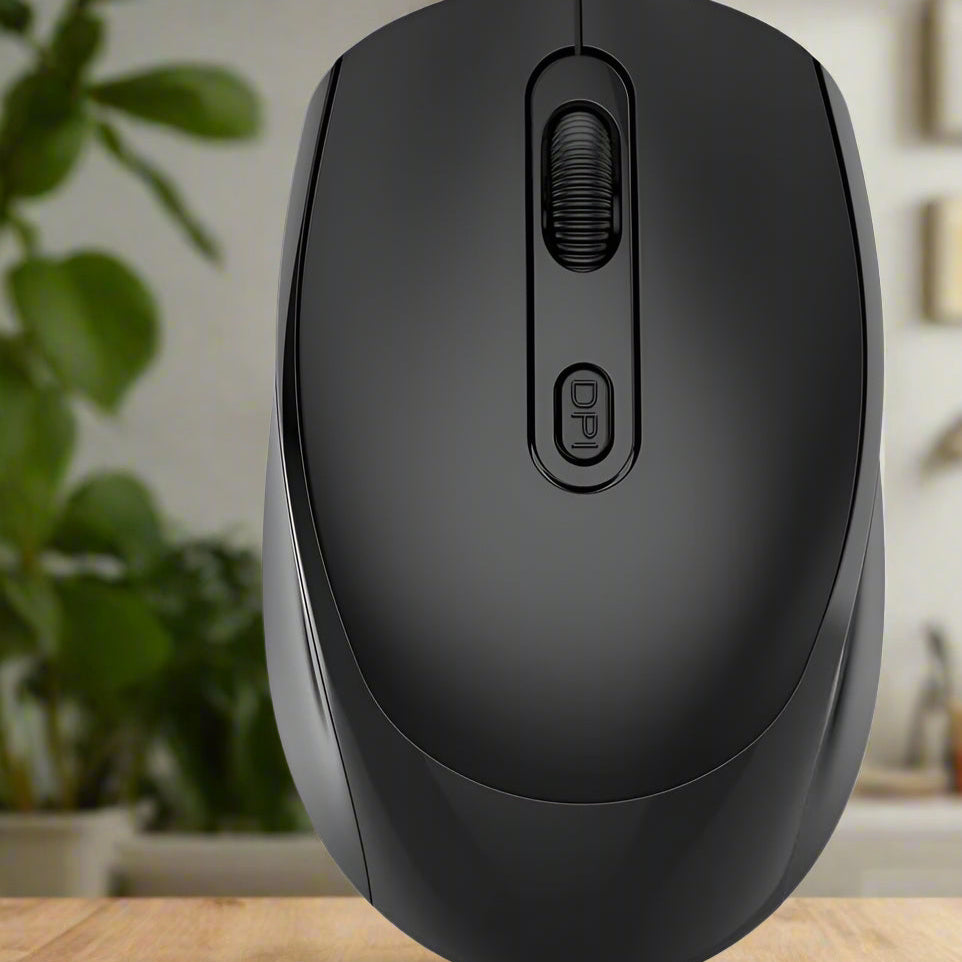 Souris Ergonomique Sans Fil - ErgoSilent™ - Noir