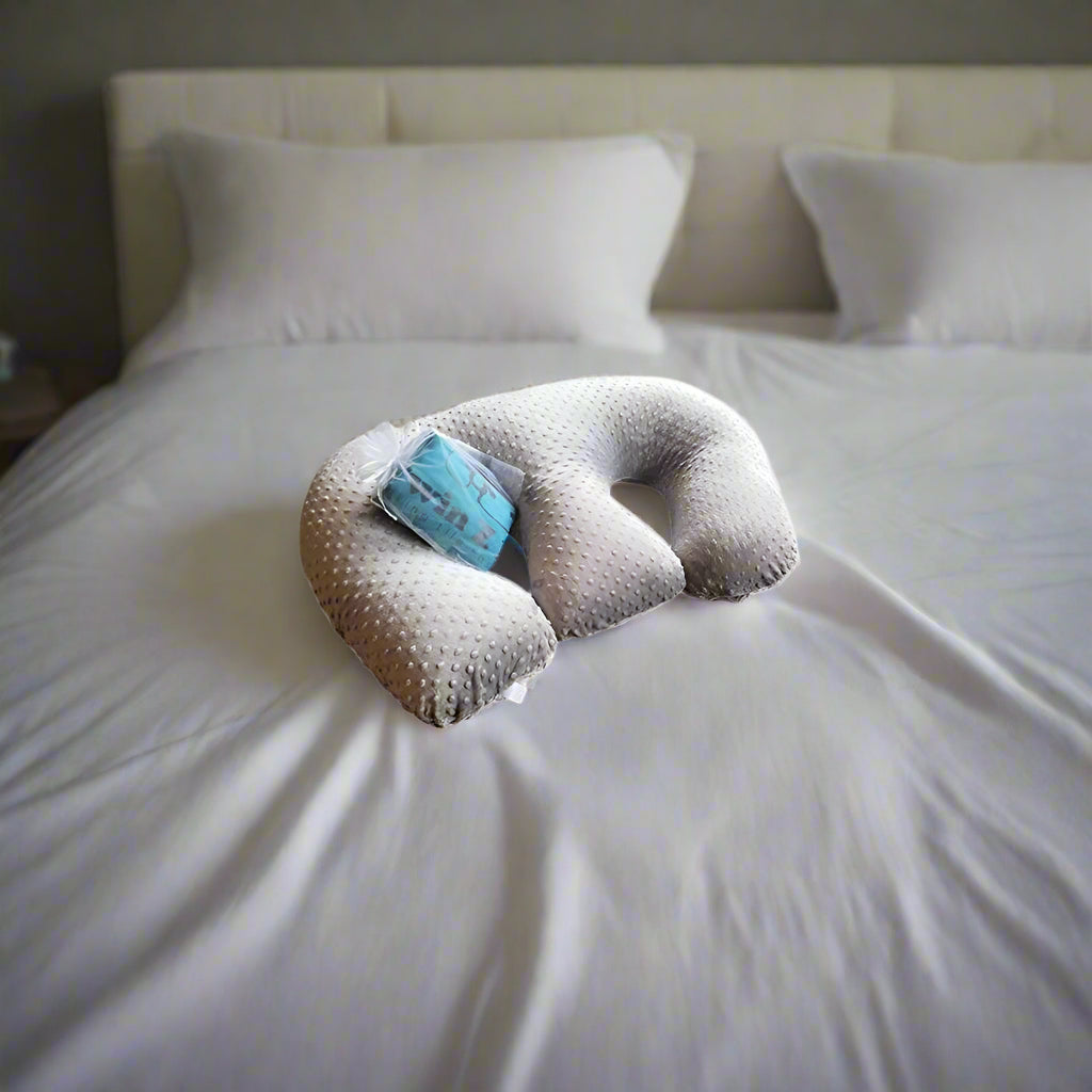 Coussin d'Allaitement - TwinCuddle™ - Gris
