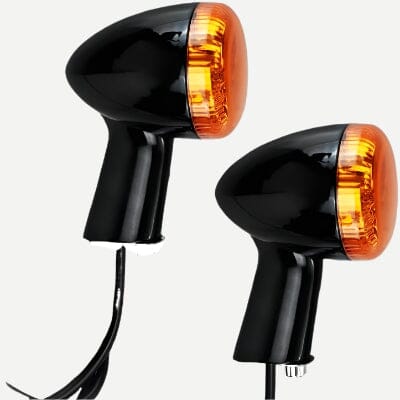 Clignotant Moto Led - RoadBlink™ - Noir Orange