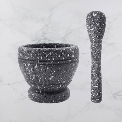 Mortier cuisine - ResinMortar&Pestle™ - Gris