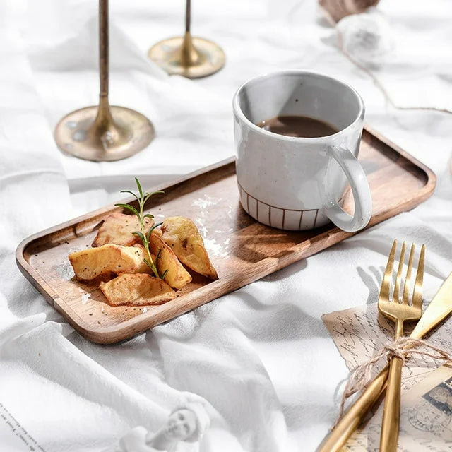 Plateau en Bois - AcaciaTray™ - Rectangle
