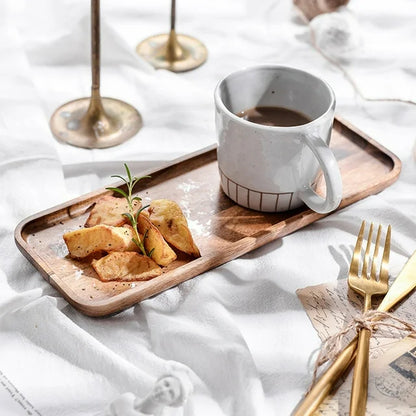 Plateau en Bois - AcaciaTray™ - Rectangle