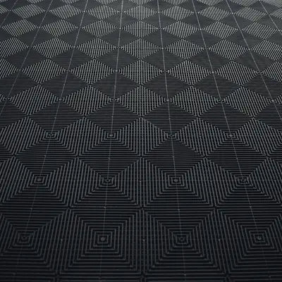 Dalle de Sol Garage - GarageFloorMat™ - Noir