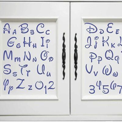 Pochoir - DIYStencils™ - Alphabet Mixte